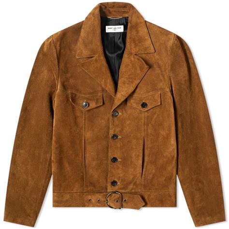 saint laurent suede jacket|yves saint laurent men's jacket.